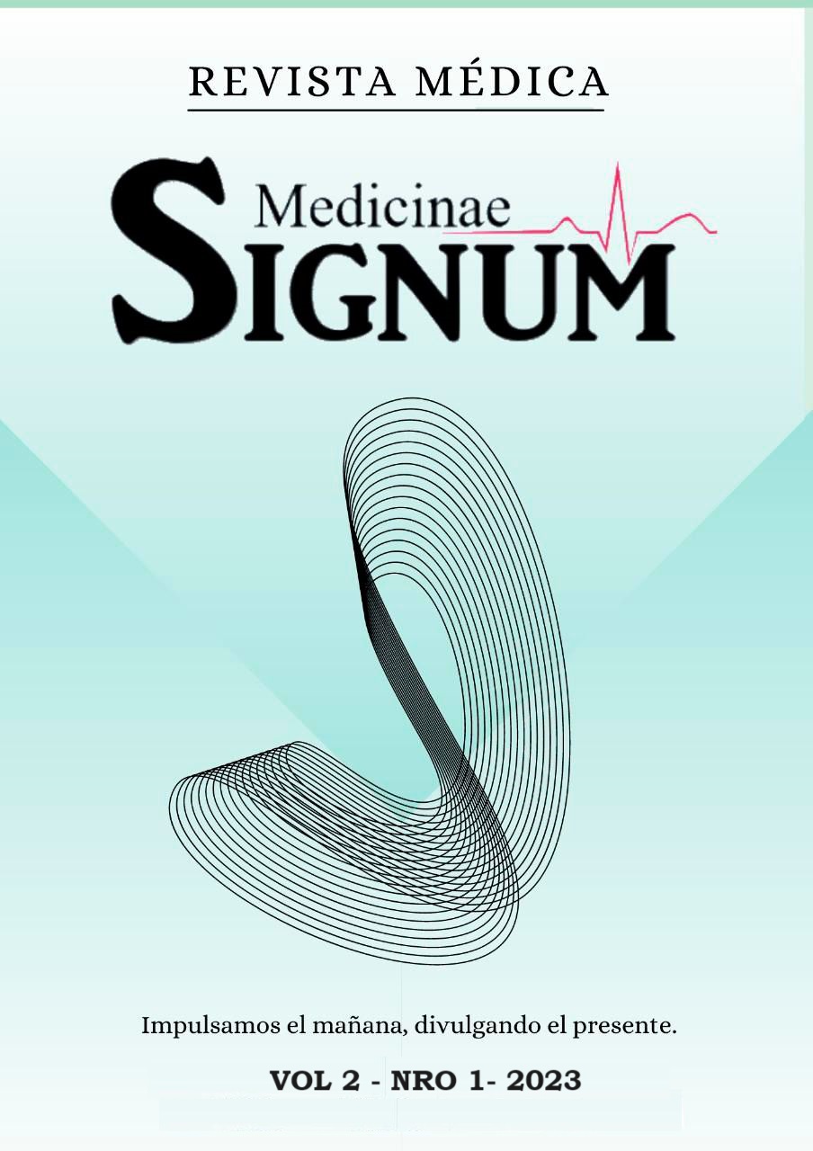 					Ver Vol. 2 Núm. 1 (2023): Medicinae Signum
				